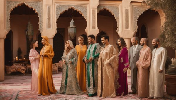 L’art du caftan marocain pour sublimer les invités de mariage