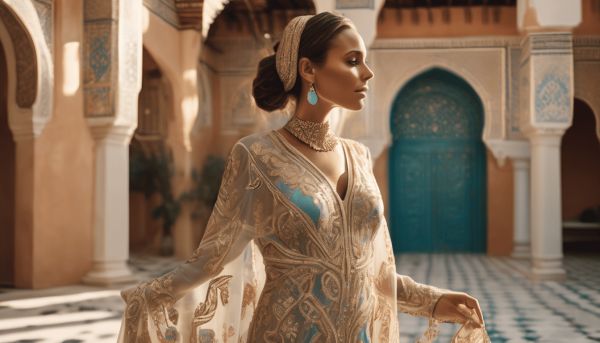Le caftan marocain mariage chic pour une élégance intemporelle