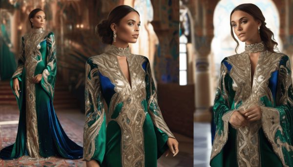 Offrez-vous un caftan marocain unique pour mariage élégant